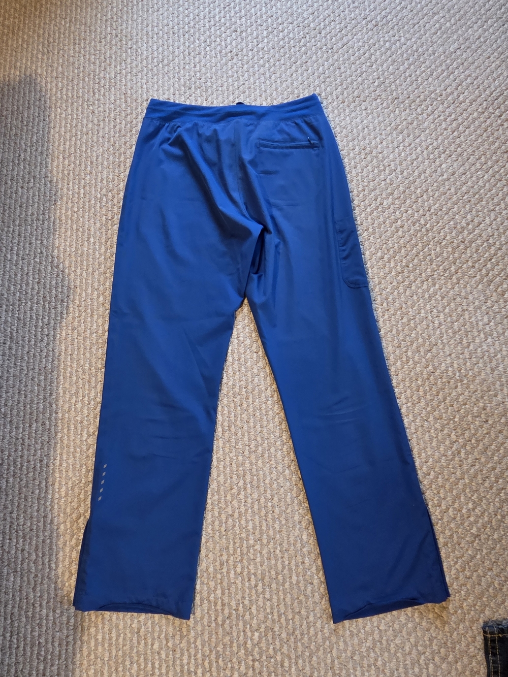 Royal Blue Drawstring Scrub Pants - Picture 8 of 8